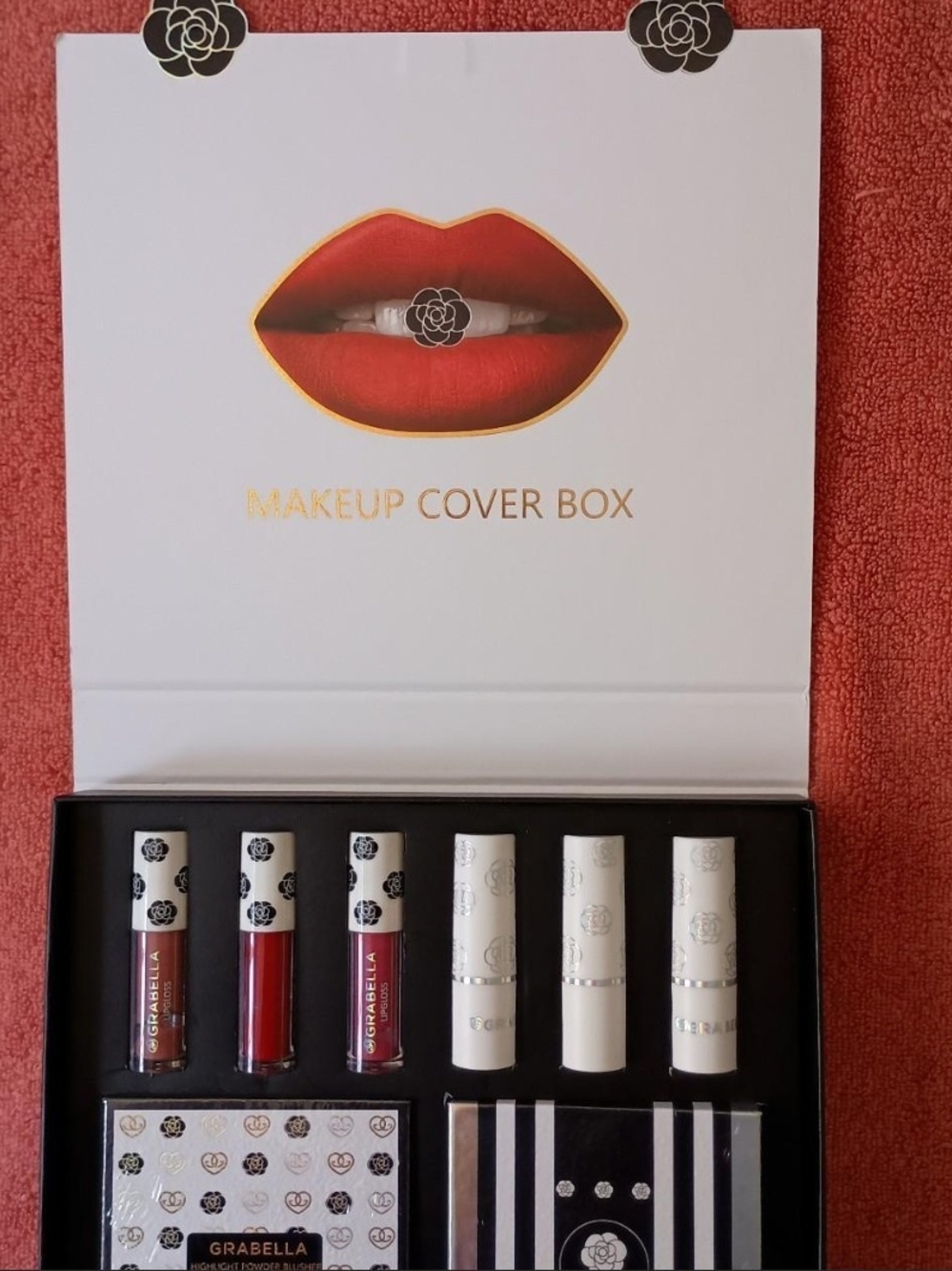 Lip Color Collection - Deep Red & Brown Shades